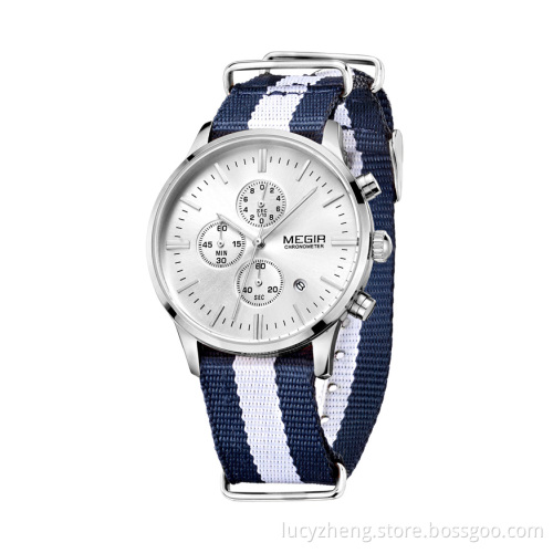Hot selling megir brand watch chronograph watch